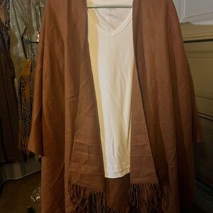 Elegant Brown Cape for Women